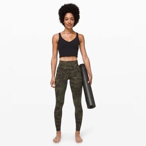Lululemon Wunder Under High-Rise Tight 28" Luxtreme
Incognito Camo Gator Green 8